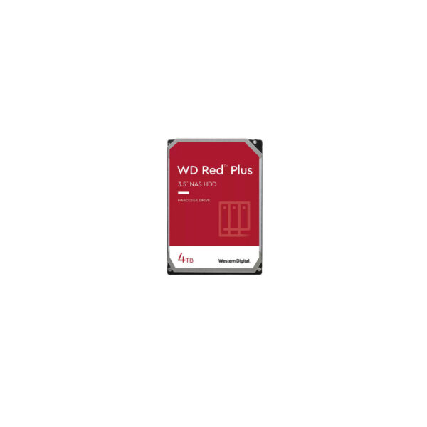 Hard Disk Western Digital 4TB Interno 3.5 WD Red Plus NAS 6GB/S