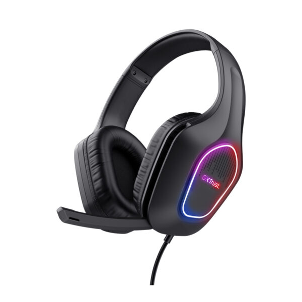 CUFFIE GAMING GXT416 ZIROX LED BLACK