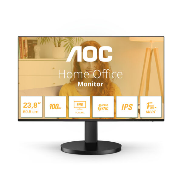 MON. 23.8 AOC FHD M/M IPS 100HZ HDMI